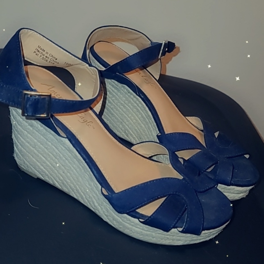 American Eagle Wedge Heels